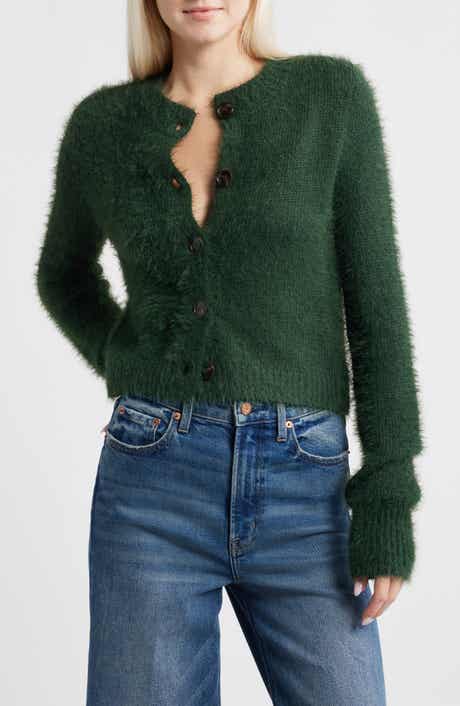 All in Favor Fuzzy Cardigan