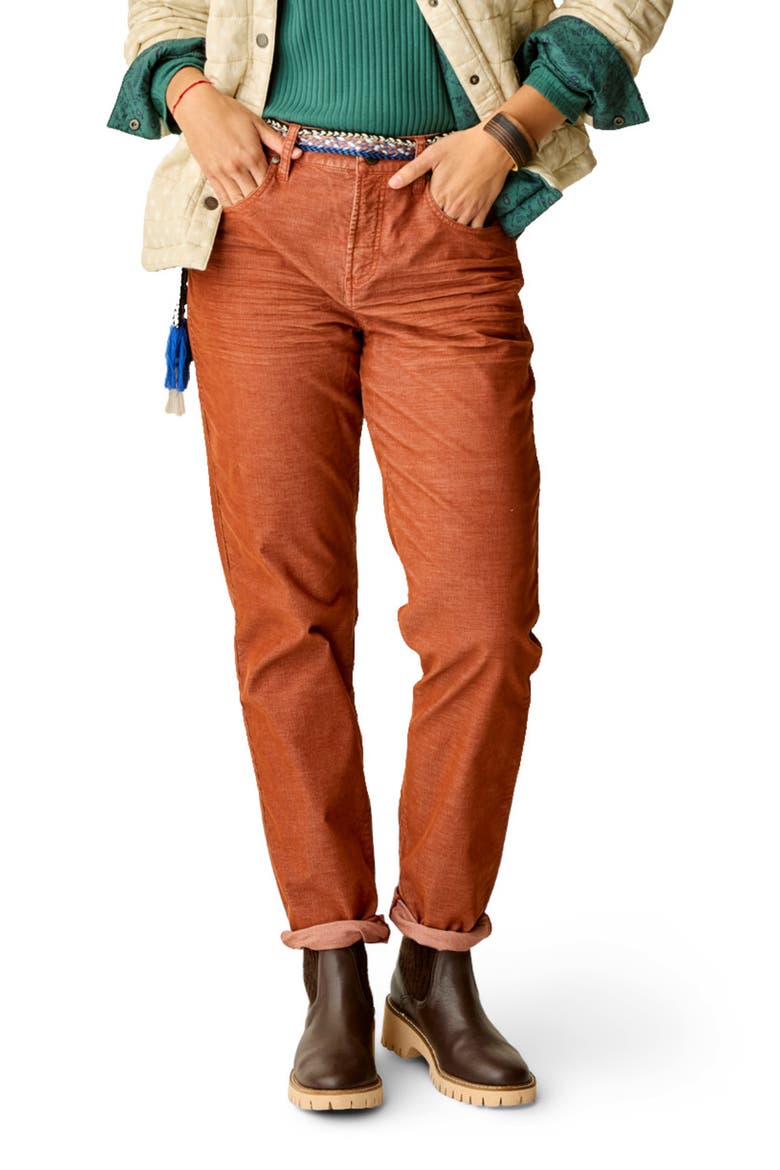 Carson Cord Hi Rise, Alternate, color, Copper