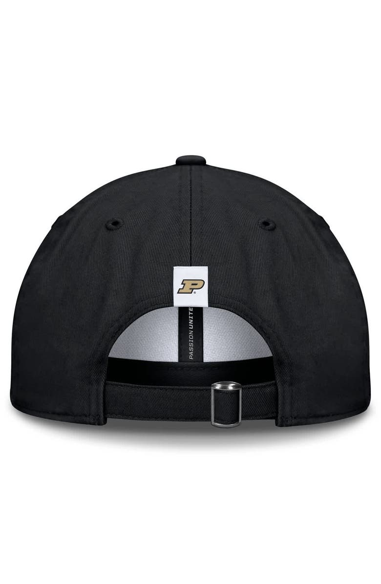 TOP OF THE WORLD Men's Top of the World  White Purdue Boilermakers Weston Adjustable Hat, Alternate, color, White