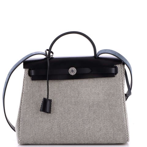 Herbag Zip Criss Viking Toile and Leather 31