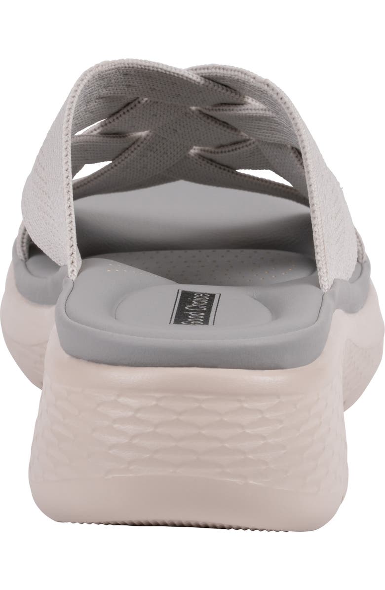 GOOD CHOICE NEW YORK Sellena Slide Sandal, Alternate, color, Grey