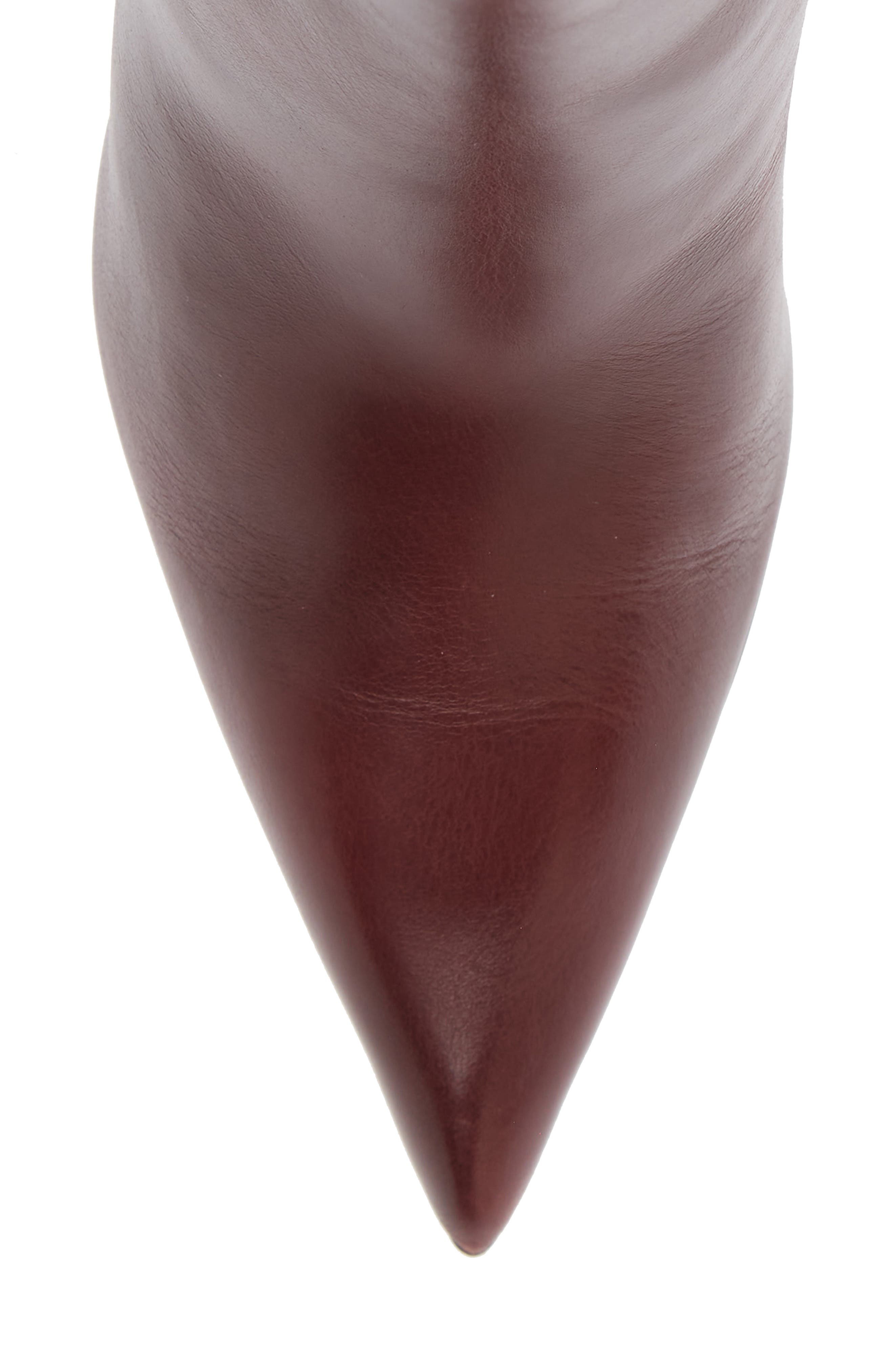 Poise Leather Bootie, Alternate, color, FIREFALL