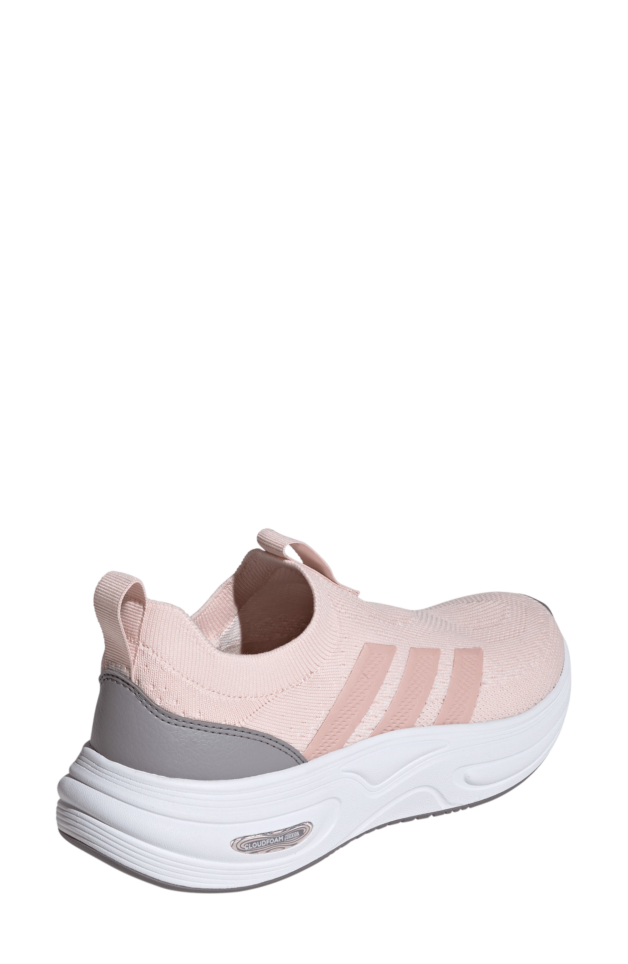 adidas Cloudfoam Cuxxion Slip-On Sneaker, Alternate, color, Quartz/ Sandy Pink Met/ Taupe