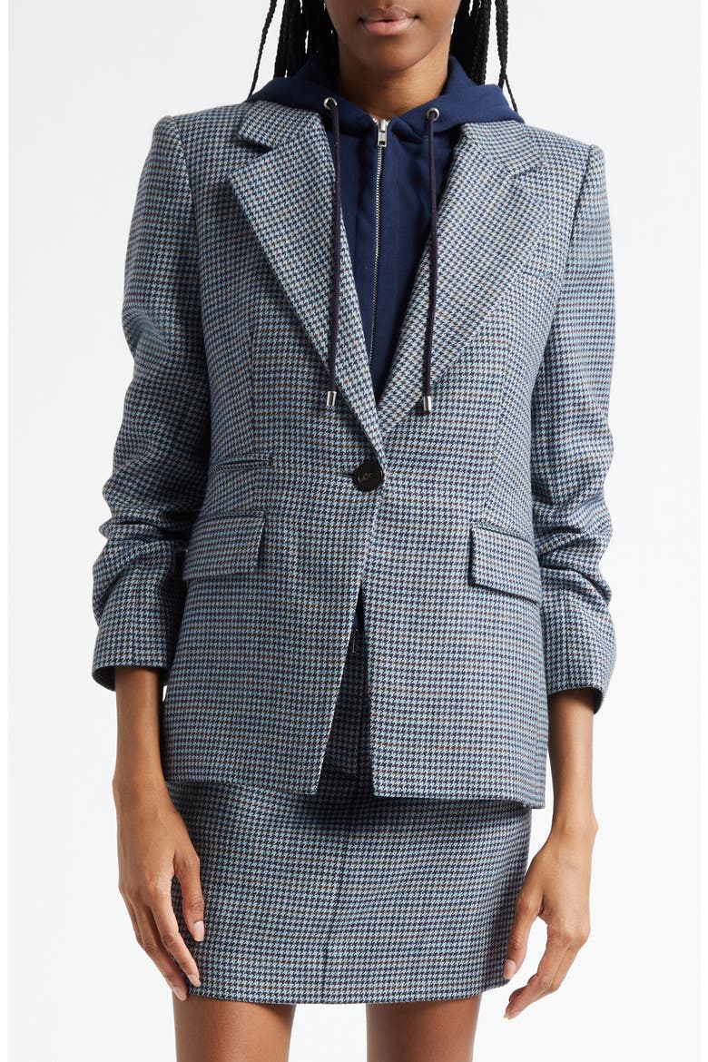 Batakバタク　ツイードジャケット&ベスト②ビームス　コーディングス Battista Houndstooth Check Virgin Wool Jacket with Hooded Dickey