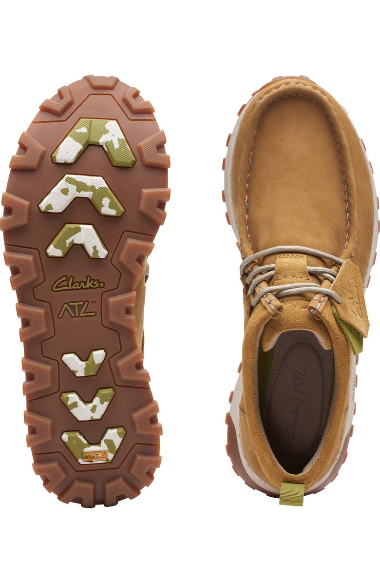 Clarks<sup>®</sup> ATL Trek Wally Waterproof Chukka Sneaker, Alternate, color,