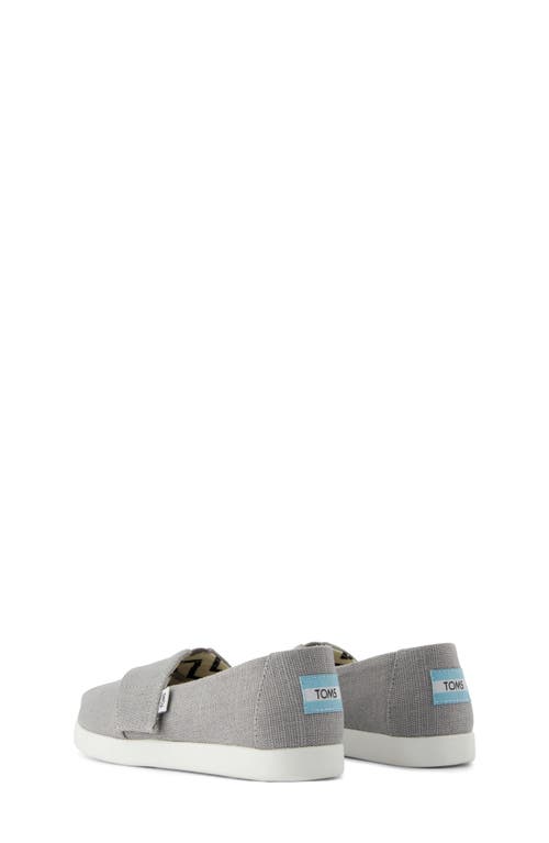 Toms Kids' Alpargata Sneaker In Grey