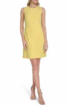 Tommy Hilfiger Sleeveless Crepe Sheath Dress