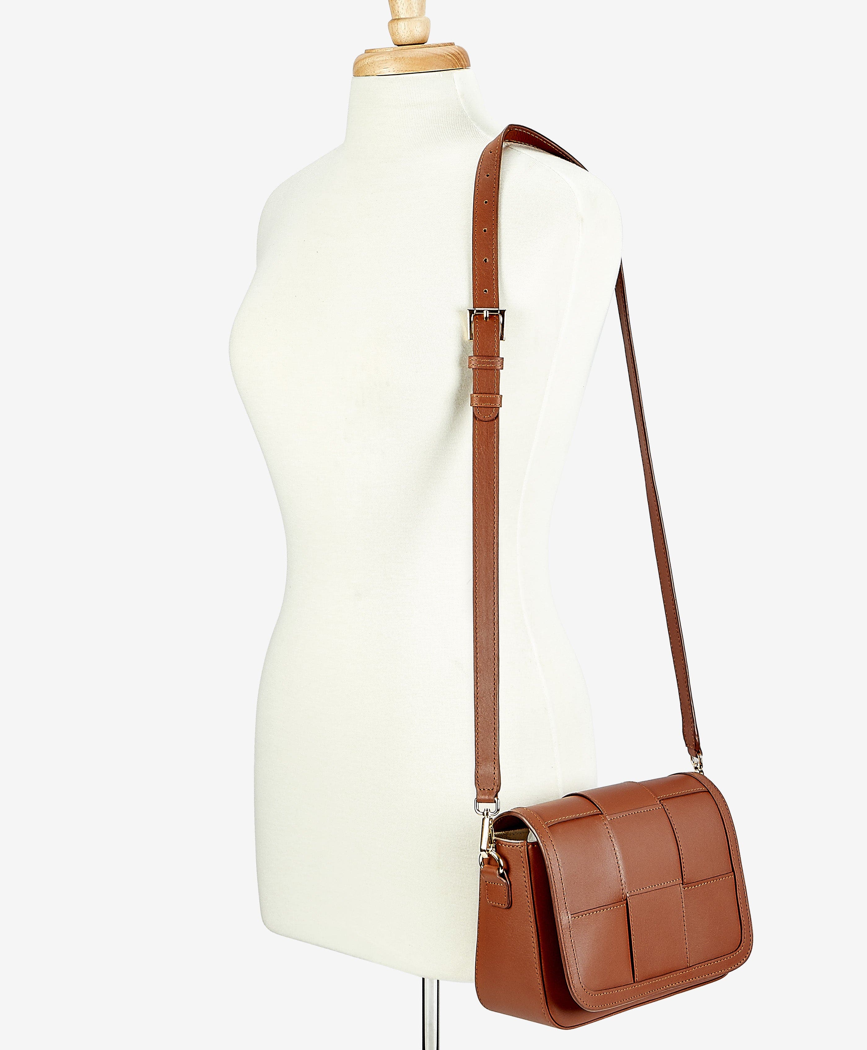 GiGi New York Lily Crossbody, Alternate, color, Mocha Mousse
