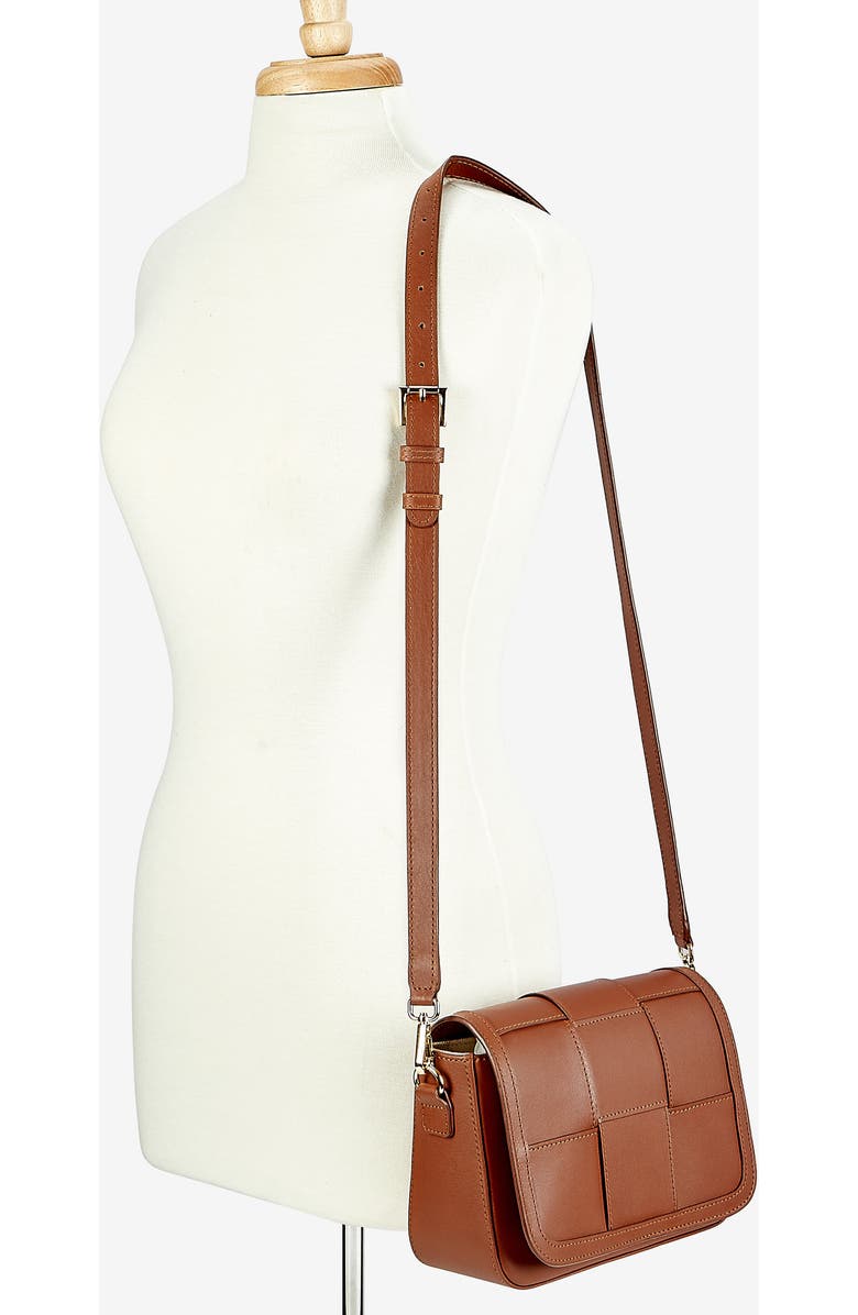 GiGi New York Lily Crossbody, Alternate, color, Mocha Mousse