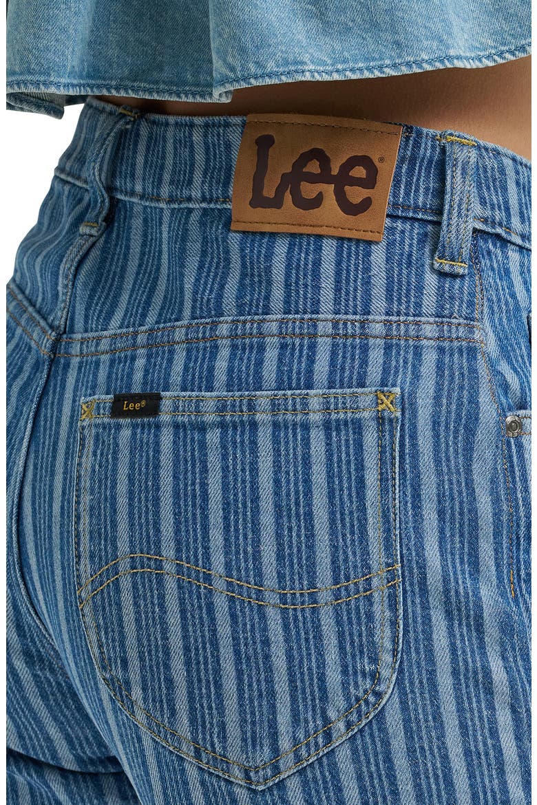 Denim Cutoff Shorts, Alternate, color, LIGHT SONIC SPEED