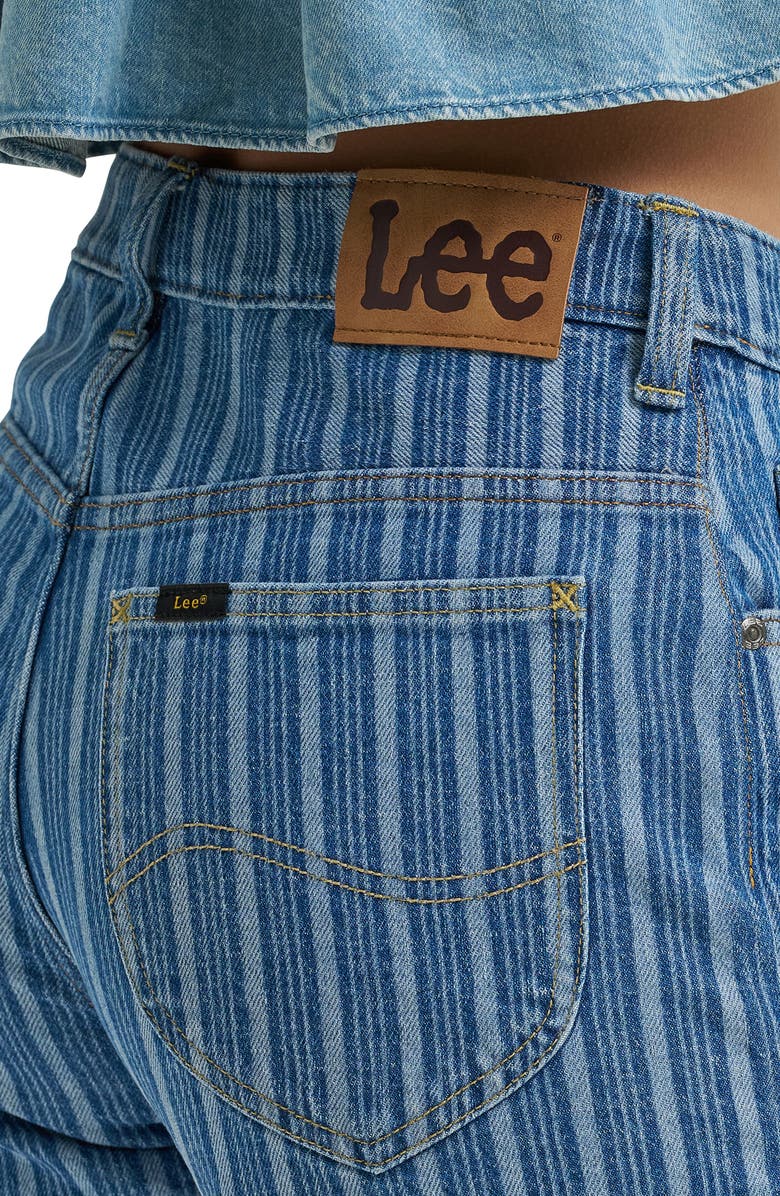 Lee Denim Cutoff Shorts, Alternate, color, Light Sonic Speed