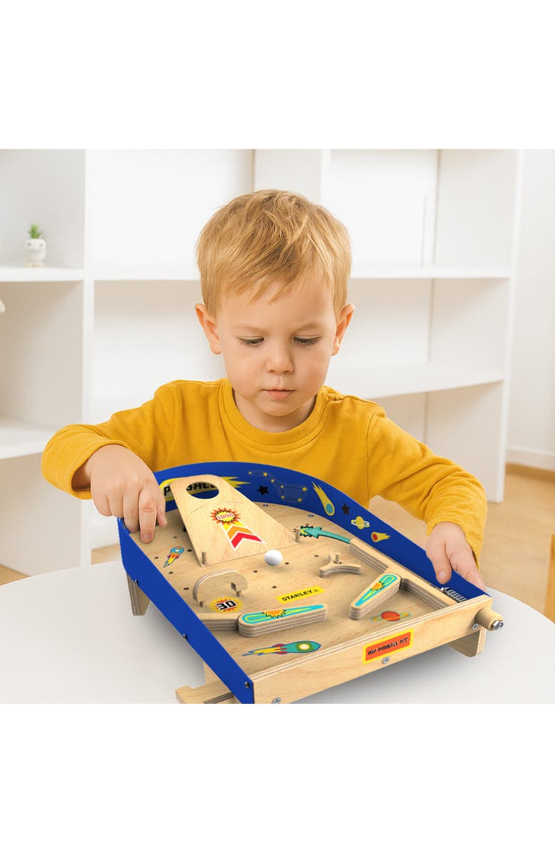 Stanley Jr. Pinball Machine Kit, Alternate, color, Multi Color