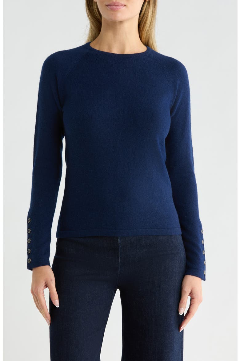 Cashmere Sweater, Main, color, CLASSIC NAVY