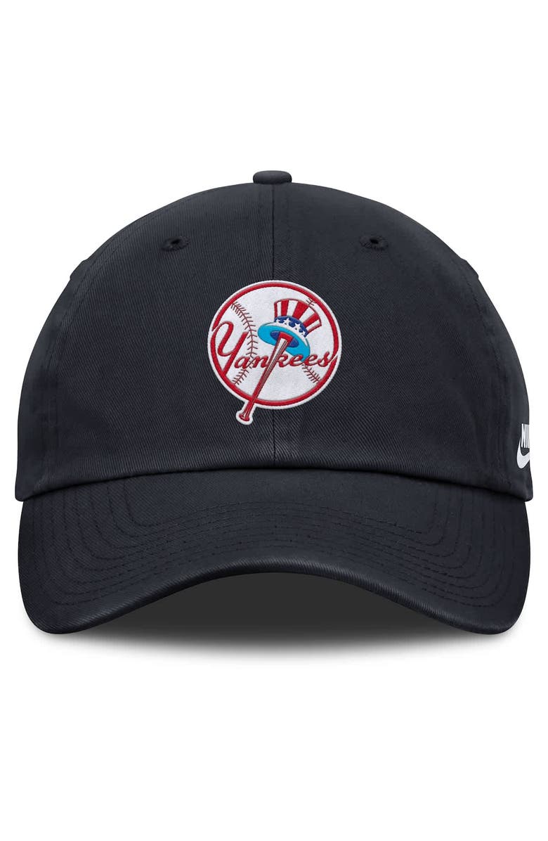 Nike Men's Nike Navy New York Yankees Club Adjustable Hat, Alternate, color, Navy