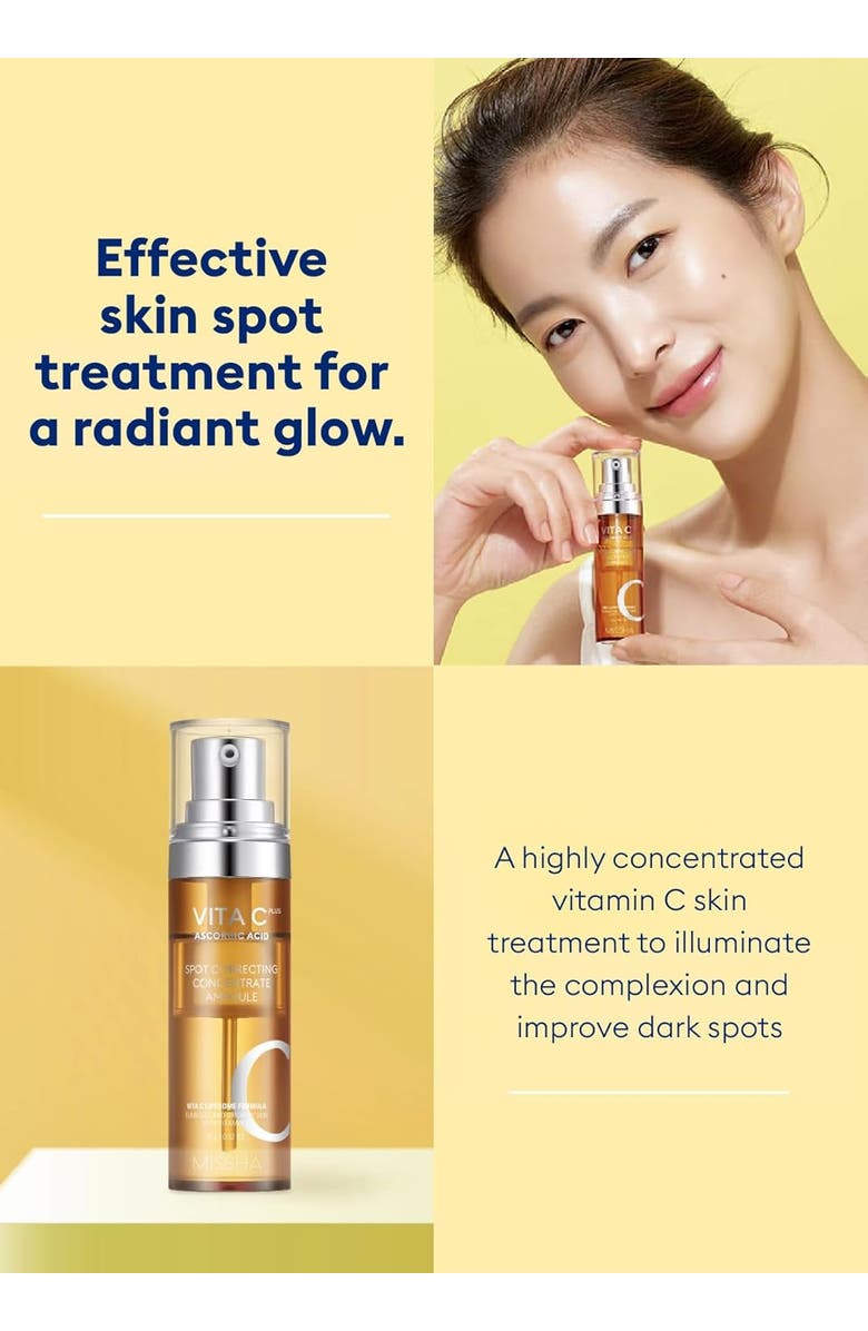 MISSHA Vita C Plus Spot Correcting Concentrate Ampoule, Alternate, color, 