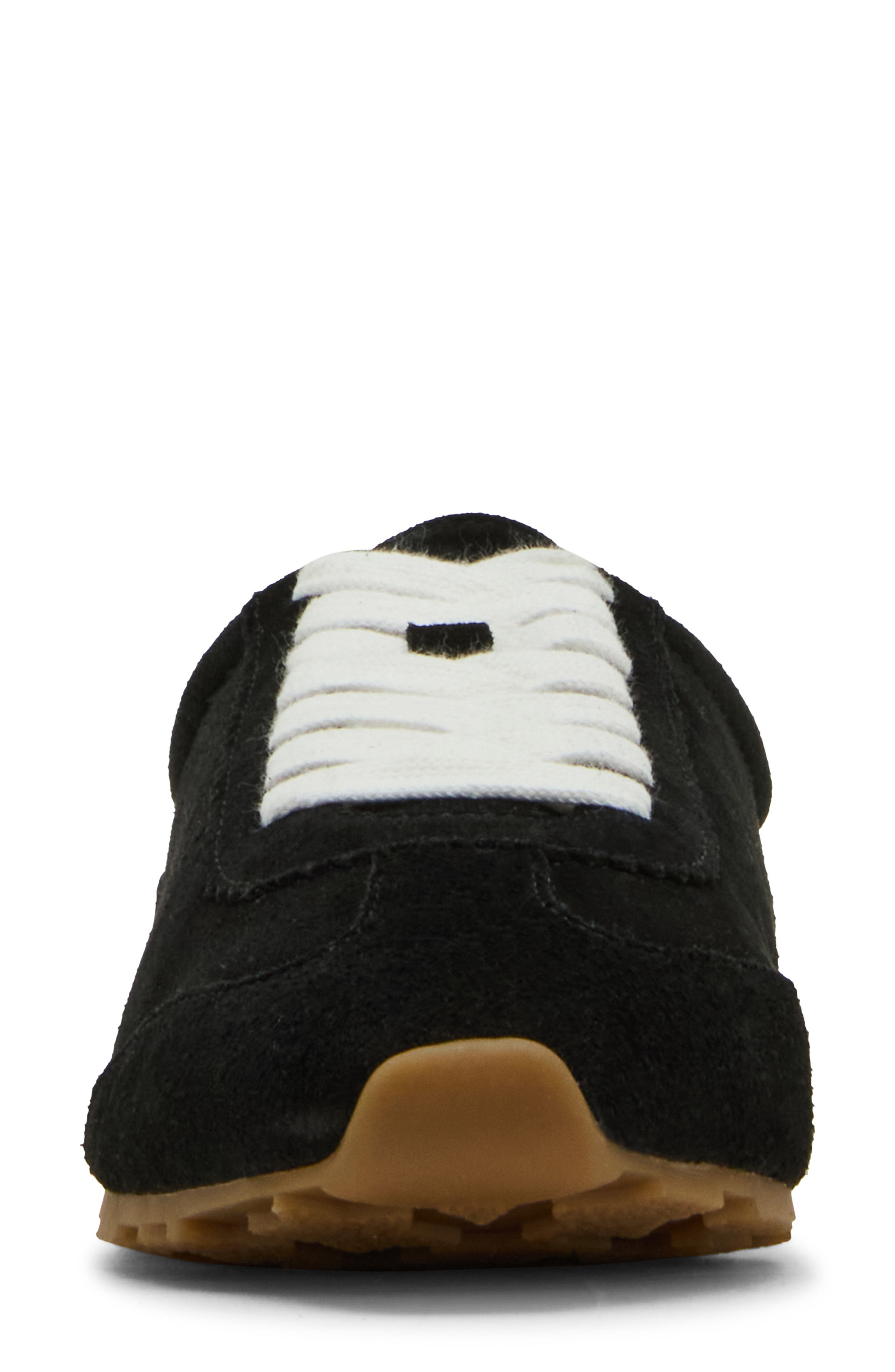 Blondo Callen Waterproof Sneaker, Alternate, color, Black Suede