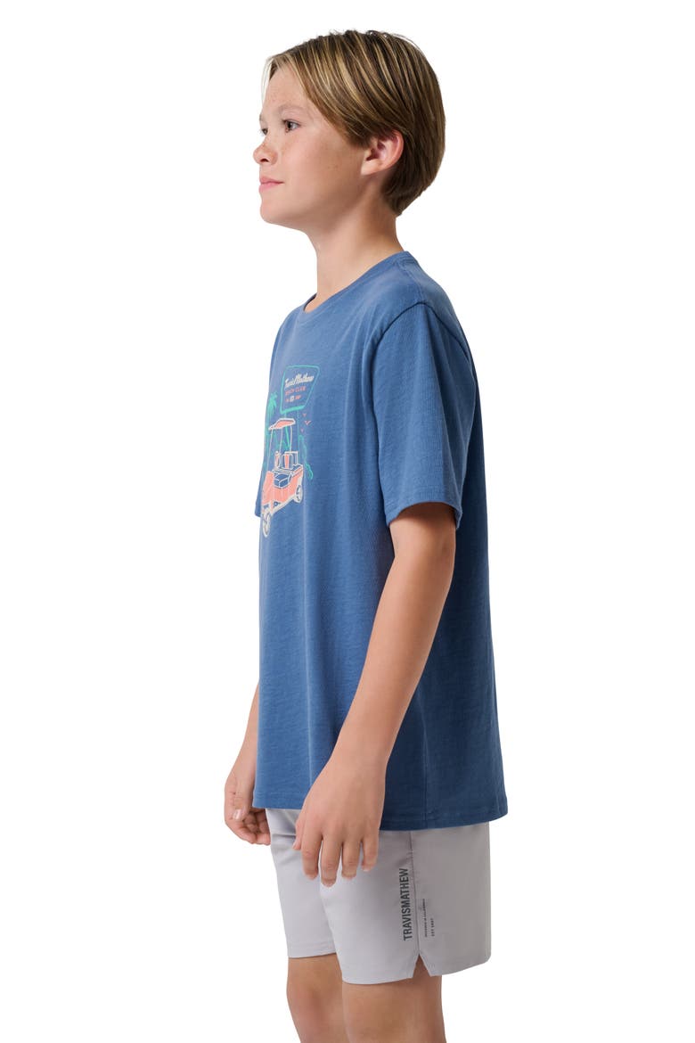 Kids' Bellhop Cotton Graphic T-Shirt, Alternate, color, BLUE HORIZON