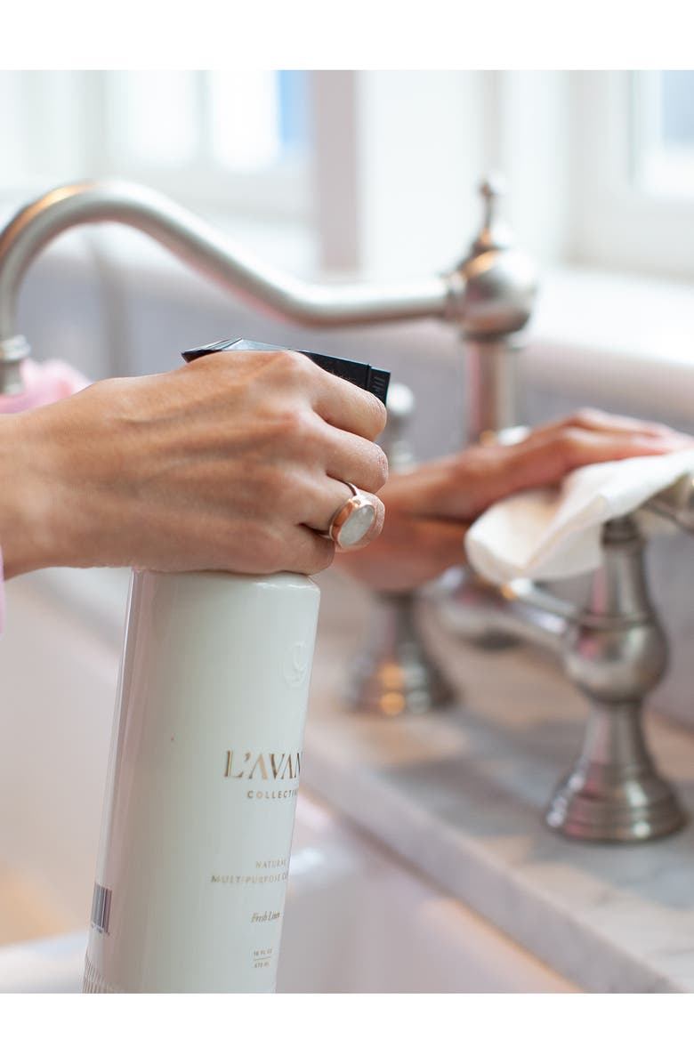 L'AVANT Collective Fresh Linen Multipurpose Surface Cleaner, Alternate, color, Grey