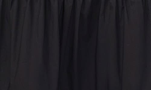 Cece Rickrack Trim Maxi Skirt In Rich Black