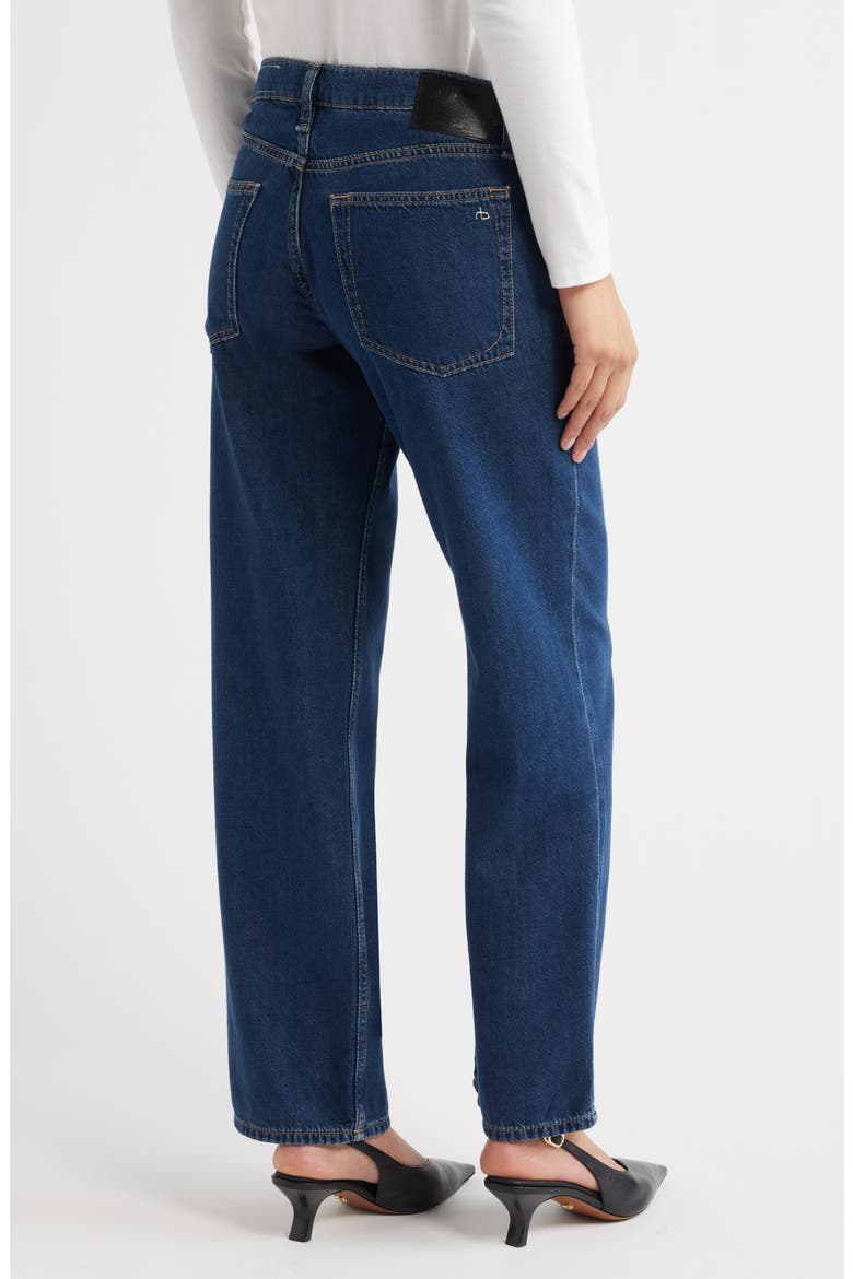 Featherweight Saige Low Rise Full Length Relaxed Straight Leg Jeans, Alternate, color, WELL BROOK
