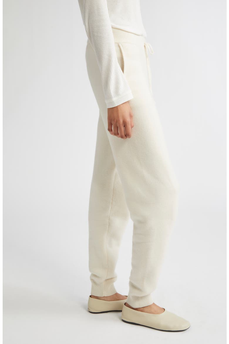 Hespero Cashmere Joggers, Alternate, color, IVORY