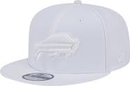 New Era Men's New Era Buffalo Bills Main White on White 9FIFTY Snapback Hat