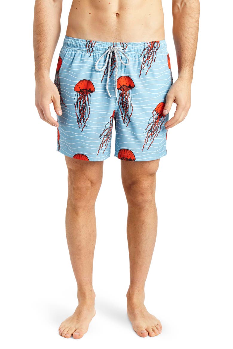 So Jelly Swim Shorts, Main, color, SKY BLUE