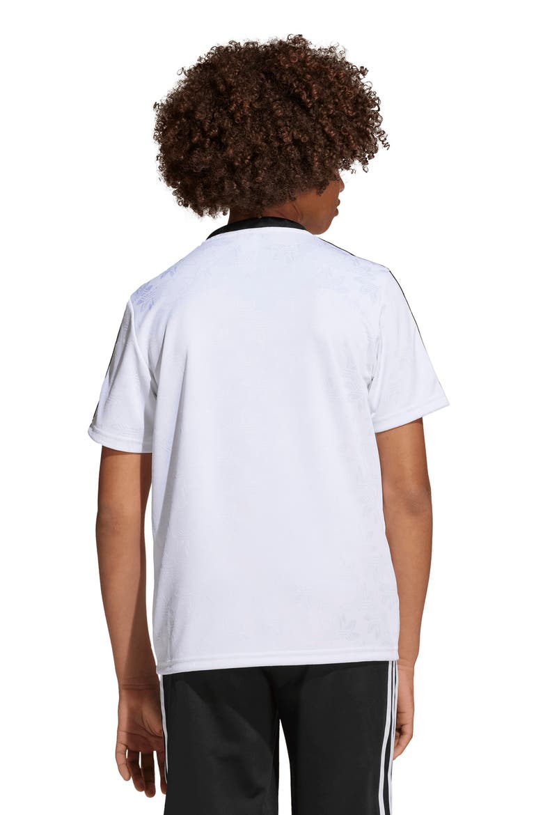 Kids' Contrast Binding T-Shirt, Alternate, color, WHITE