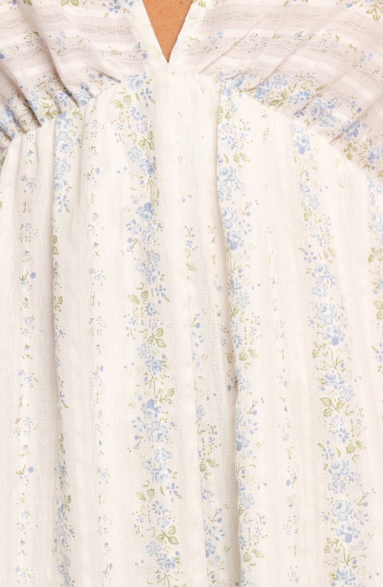 Petal & Pup Aisley Print Romper, Alternate, color, White