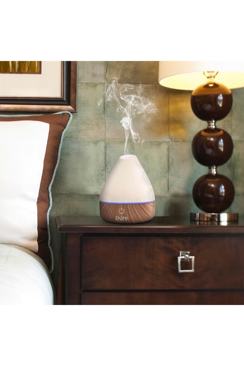 PureSpa Natural Essential Oil Diffuser - White, Alternate, color, NONE