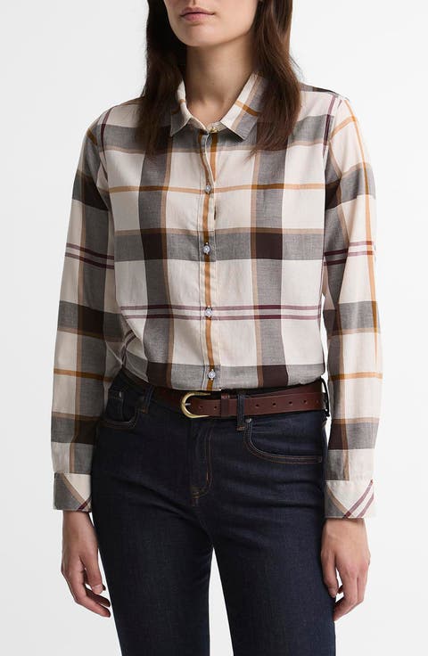 Mooreland Plaid Cotton Button-Up Shirt