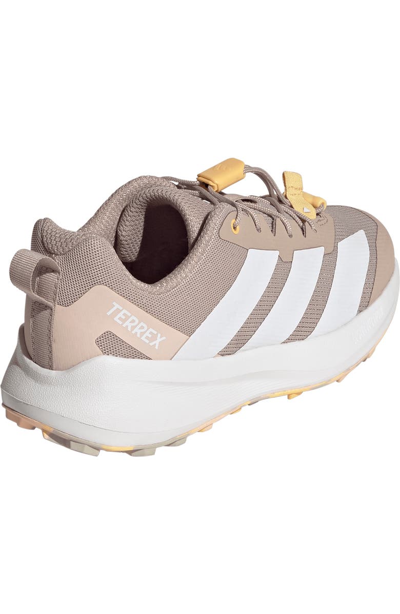 adidas Terrex Agravic Running Shoe, Alternate, color, Taupe/ White/ Tangerine