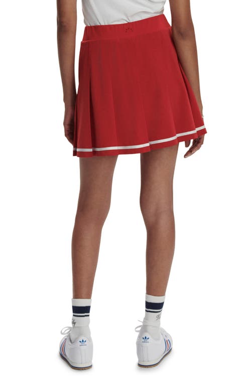 Varley Clarendon 20 High Waist Tennis Skort In Haute Red