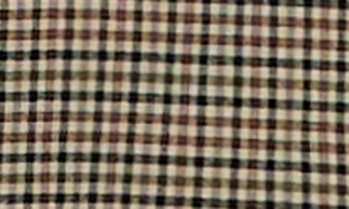 Nina Leonard Plaid U Neck Sleeveless Midi Dress In Gray