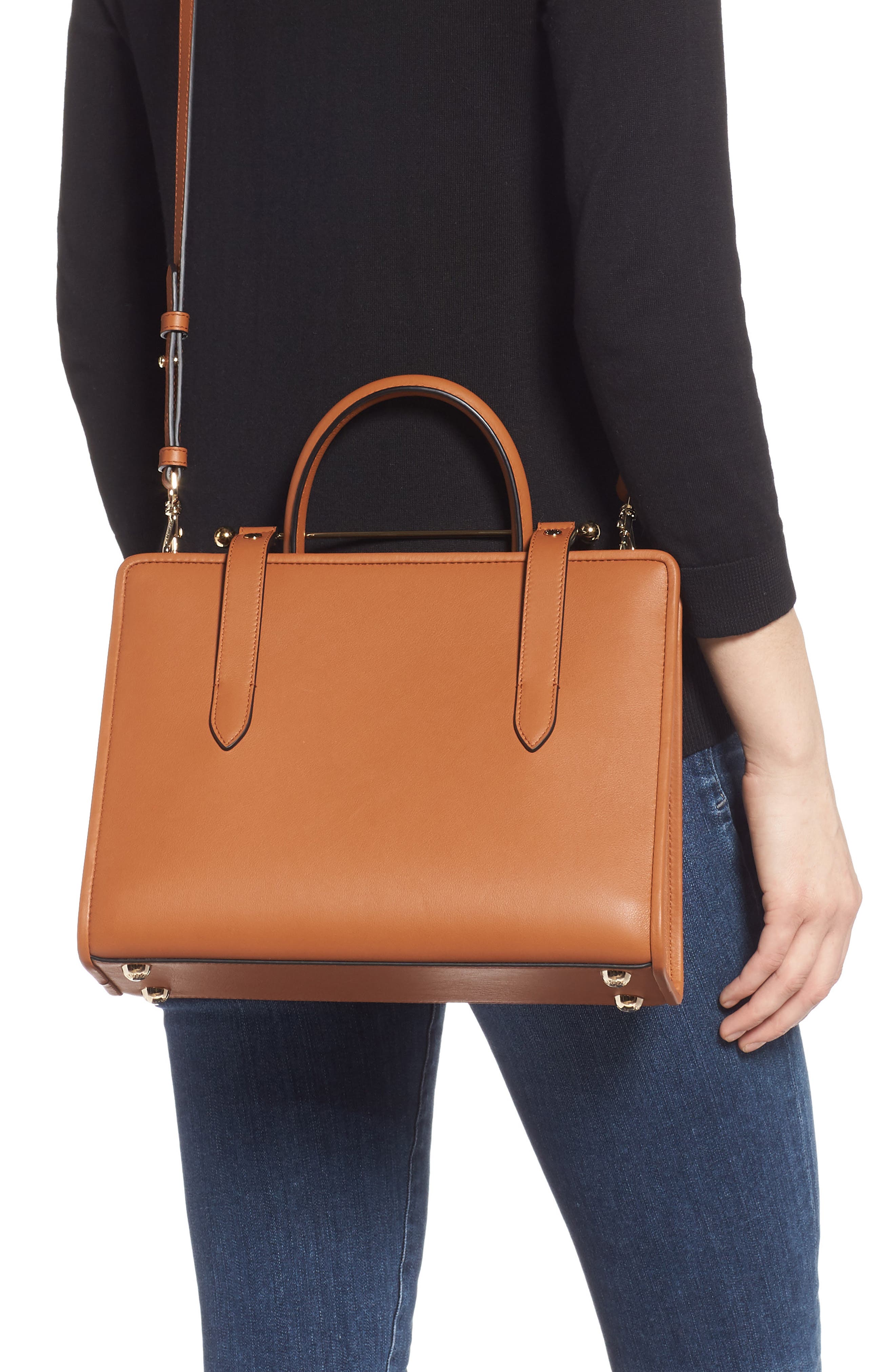 Strathberry Midi Convertible Tote, Alternate, color, 