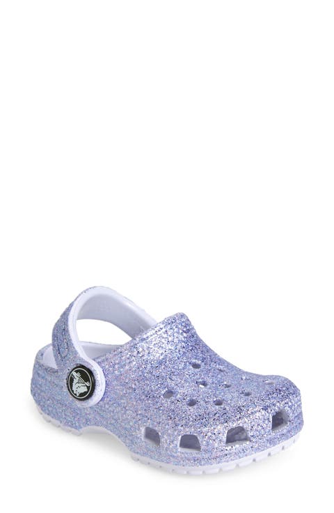 Kids' Classic Glitter Clog