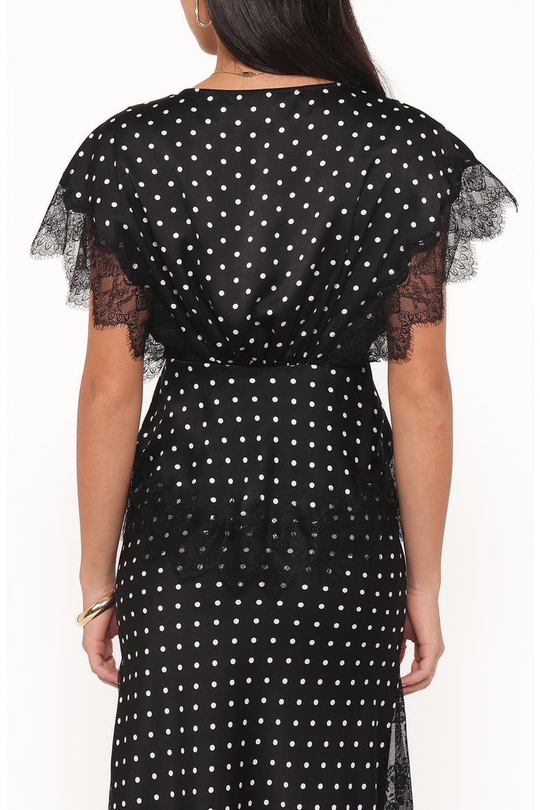 Ailbhe Top, Alternate, color, BLACK POLKA DOT