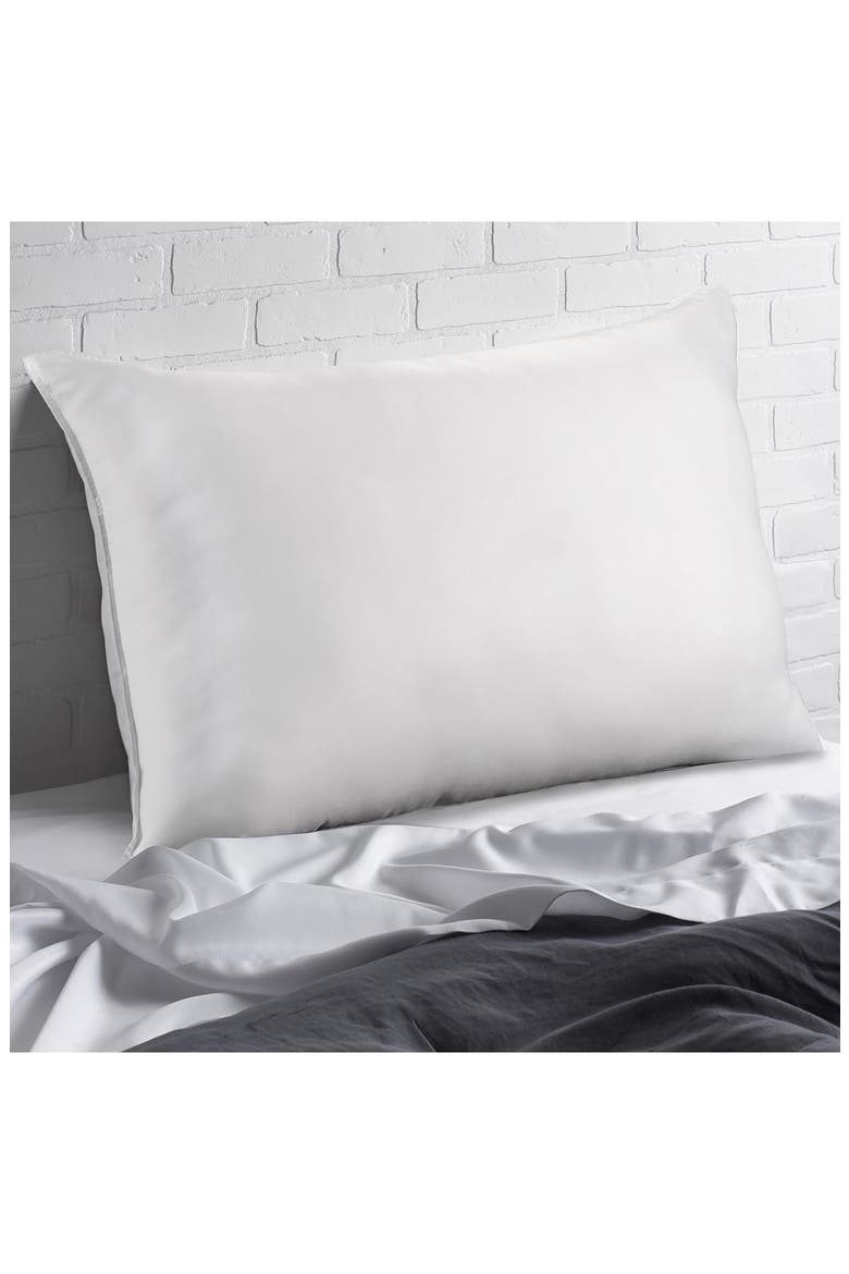White Down 100% Certified RDS Firm Side/Back Sleeper Pillow, Alternate, color, WHITE