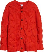 Bottega Veneta Twisted Cable Stitch Virgin Wool Cardigan