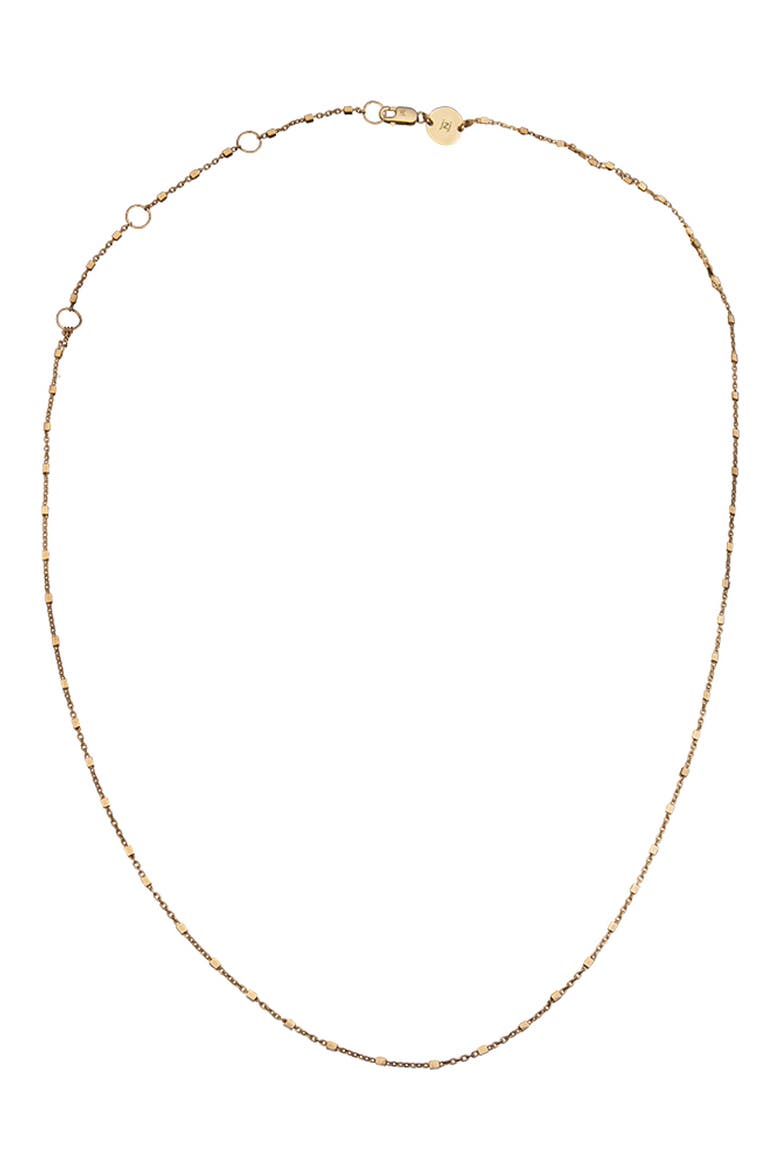 Maury Chain Necklace, Main, color, 14K YELLOW GOLD PLATED SILVER