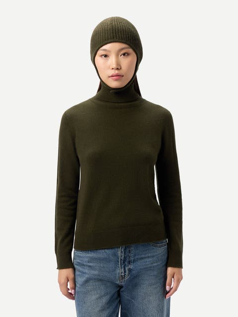 Knitted Aviator Cap