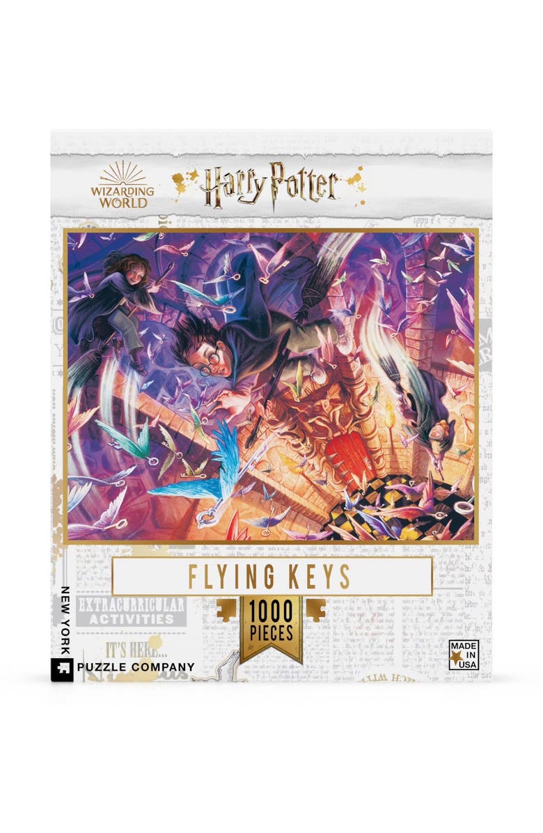 NEW YORK PUZZLE COMPANY Flying Keys 1000 Piece Puzzle, Main, color, NO COLOR