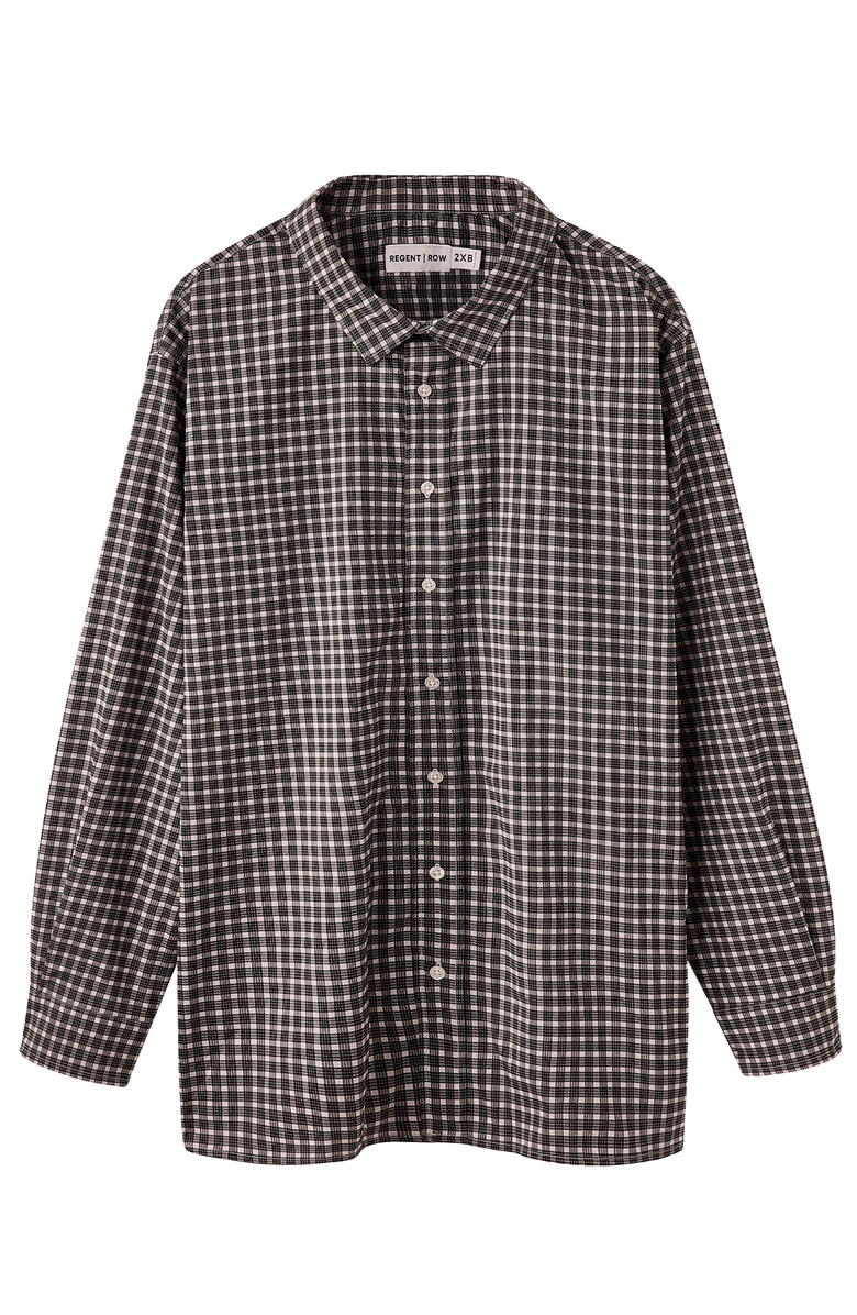 Regent Row Men's Big and Tall Long Sleeve Stanton Shirt, Tailored Fit, Performance Fabric & Ventilated Armholes, Main, color, 