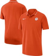 Nike Men's Nike Orange Clemson Tigers 2023 Coaches Performance Polo