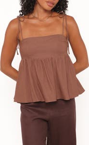 Petal & Pup Zephyra Tie Strap Babydoll Camisole