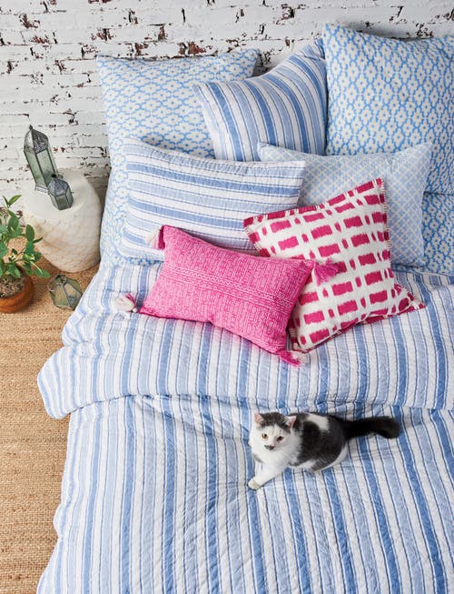 C & F Home C&f Home Cyrus Woven Tasseled Cotton Decorative Throw Pillow, Get In Pink