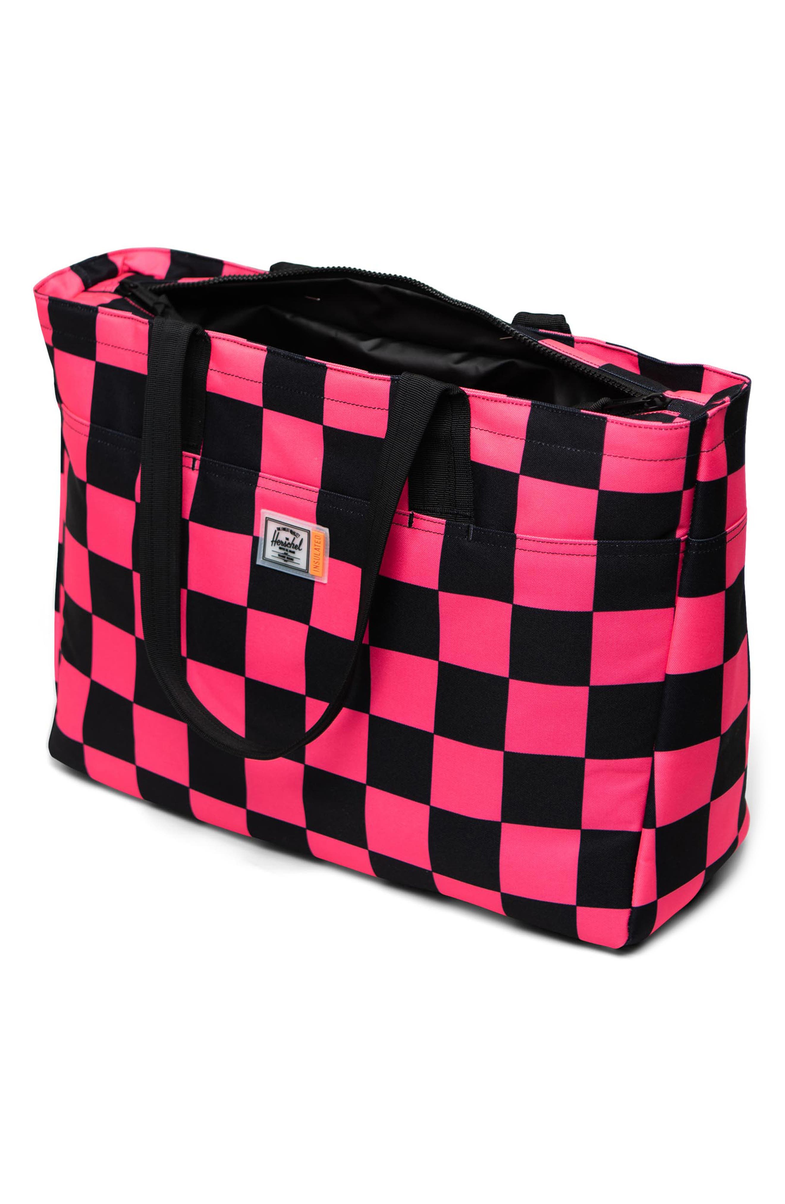 Herschel Supply Co. Alexander Insulated Recycled Polyester Zip Tote and Bottle Holder, Alternate, color, 