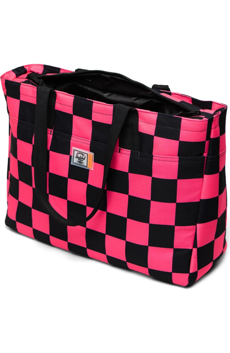 Herschel Supply Co. Alexander Insulated Recycled Polyester Zip Tote and Bottle Holder, Alternate, color,