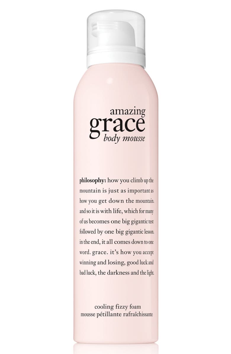 philosophy amazing grace body mousse, Main, color,