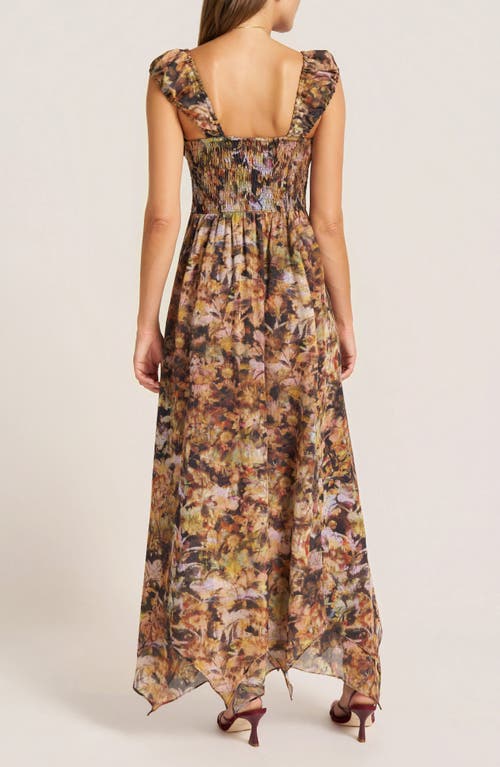 Matty M . Alexiah Maxi Dress In Brown